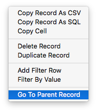  Data Editor - Go to parent record 