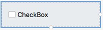 Form Editor - CheckBox